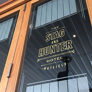 Stag & Hunter